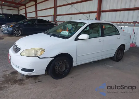 2006 Toyota Corolla Le from USA, damaged, VIN 2T1BR32E96C580419